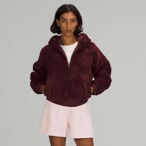 NWOT Lululemon Textured Fleece 1/2 Zip